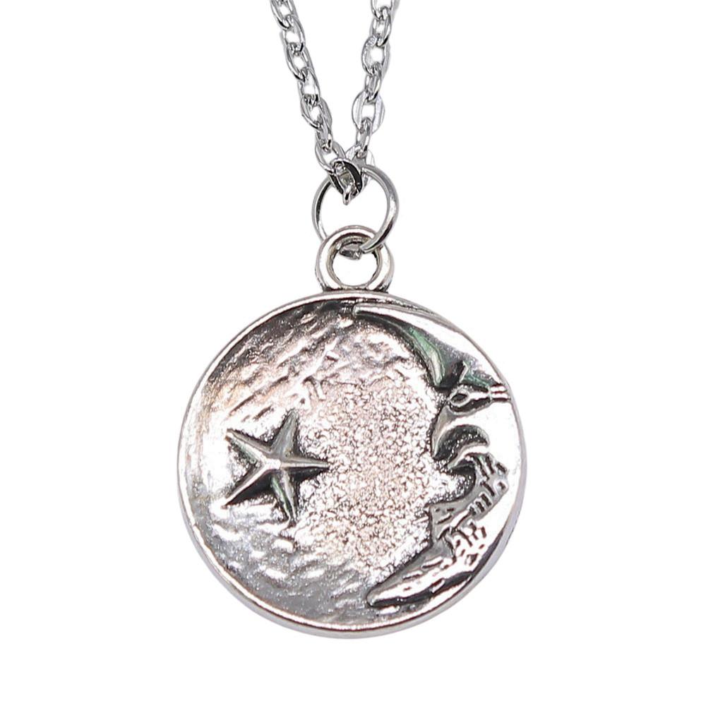 Hollow Charm Star Necklace Minimalist Geometric Pendant Celestial Aesthetic Jewelry 43cm Chain