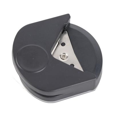 Zaokrąglacz narożników Dziurkacz do papieru Gilotyna Metalowe ostrze Narzędzie z pojemnikiem na ścinki do PVC Zdjęcie DIY