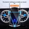 Car Wireless Charging Mobile Phone Holder Induction Opening and Closing Car Navigation Car Holder Wireless Charging 15W