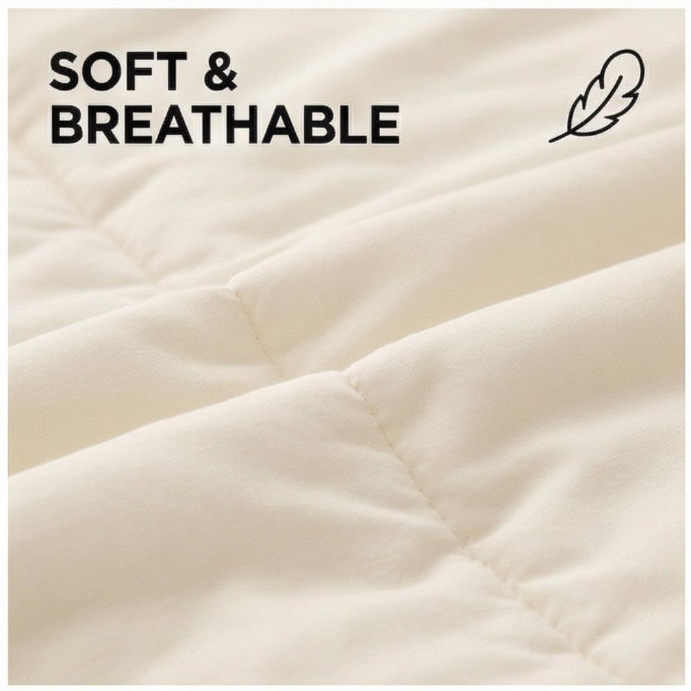 Cotton Quilt, Winter Quilt Core, Thickened for Better Warmth, Quilt with Added Insulation Cotton Stuffing