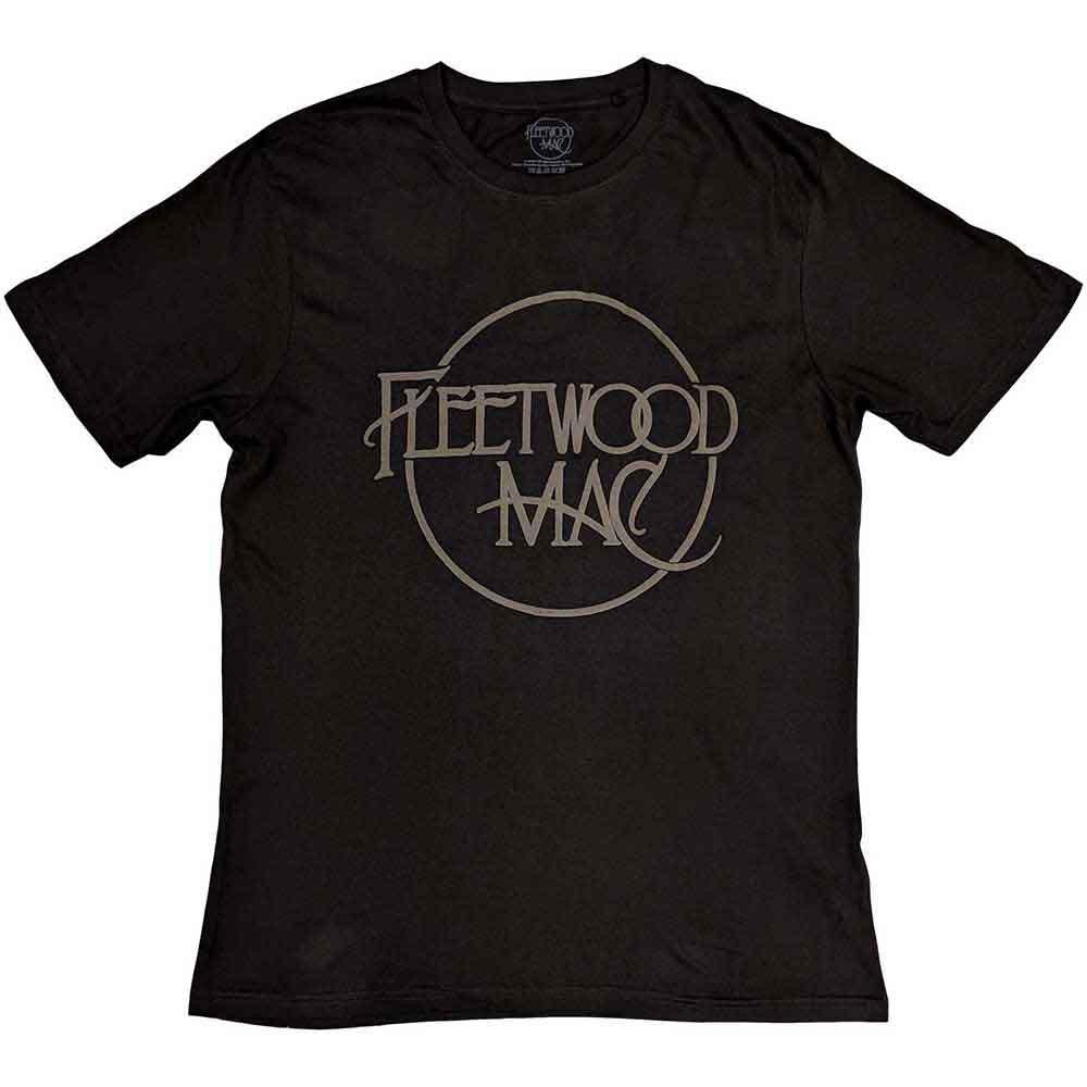Унисекс футболка Fleetwood Mac с высоким принтом: Классический логотип (Маленький) S