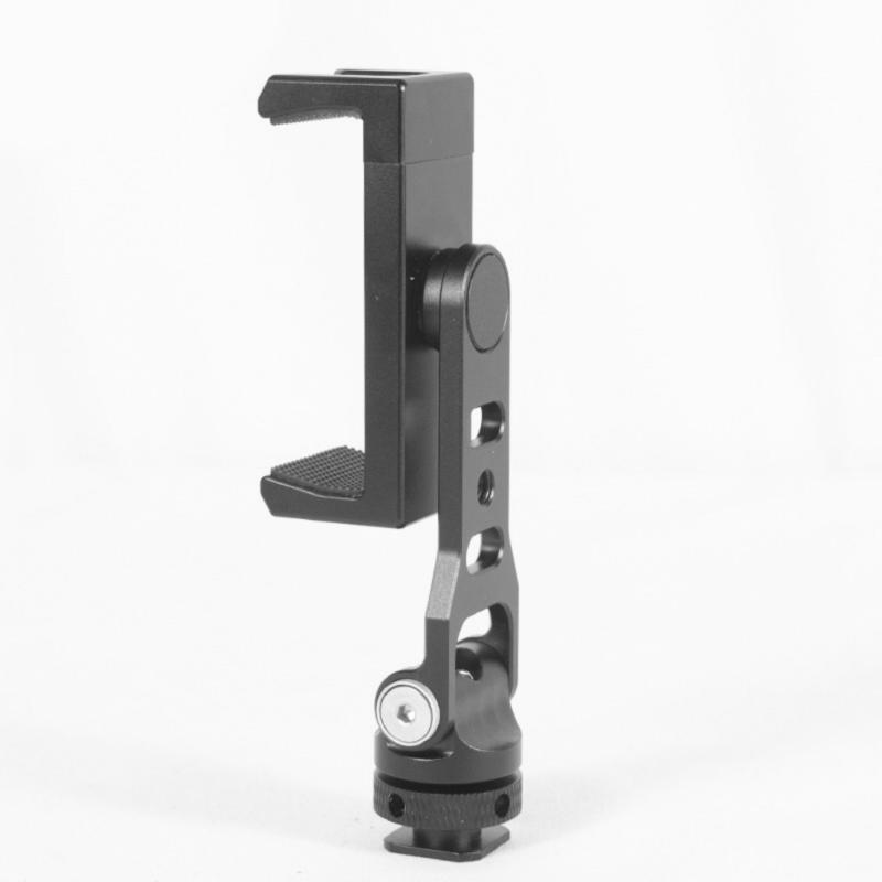 Universal Mount Bracket Aluminum Phone Holder Stand 360 Degree Rotation 180 Adjustable Lean  for Camera Cage Photo 