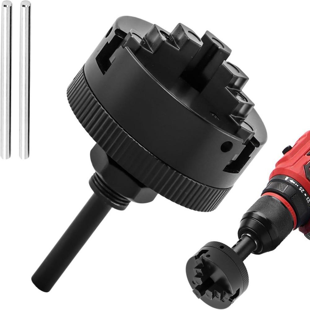 Z011 Lathe Chuck Set, 1.96-inch Zinc Alloy Three-Jaw Lathe Chuck, Suitable For Woodworking Lathe Chuck Tool Connection