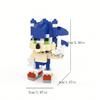 6Cm High Particle Building Blocks Assembly Toys Mini Desktop Ornaments Room Decoration Halloween Christmas Anime Cartoon Kawaii