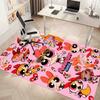 The Powerpuff Girls1 Printed Absorbent Washable Carpet, Non-Slip Bathroom Mats, Kitchen Rugs, Yoga Mat,Living Room Entrance, Camping Picnic Rugs