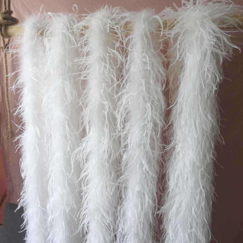 A Variety Of Encrypted Bold Ostrich Feather Strips, Ostrich Tops, Dance Clothes, Fashion Diy Handmade Clothing Accessories