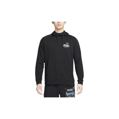 Nike Alphabet Hoodie Casual Long Sleeve Sweatshirt Men Tops Black FN3286-010