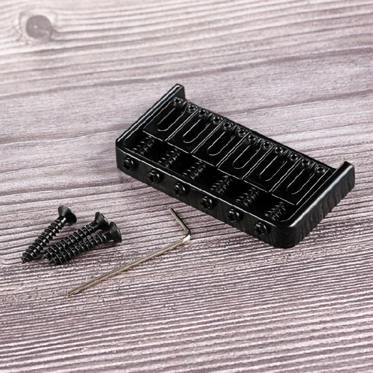 Non Tremolo Metal Bridge Replacement For 6 String Electric Guitars Precisions Engineering For Better Playability
