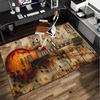 Guitar Notes Harmony Office Rug Chair Mat, Entryway Carpet, Suitable for Front Door, Bedroom, Living Room, Desk, Holiday Gift
