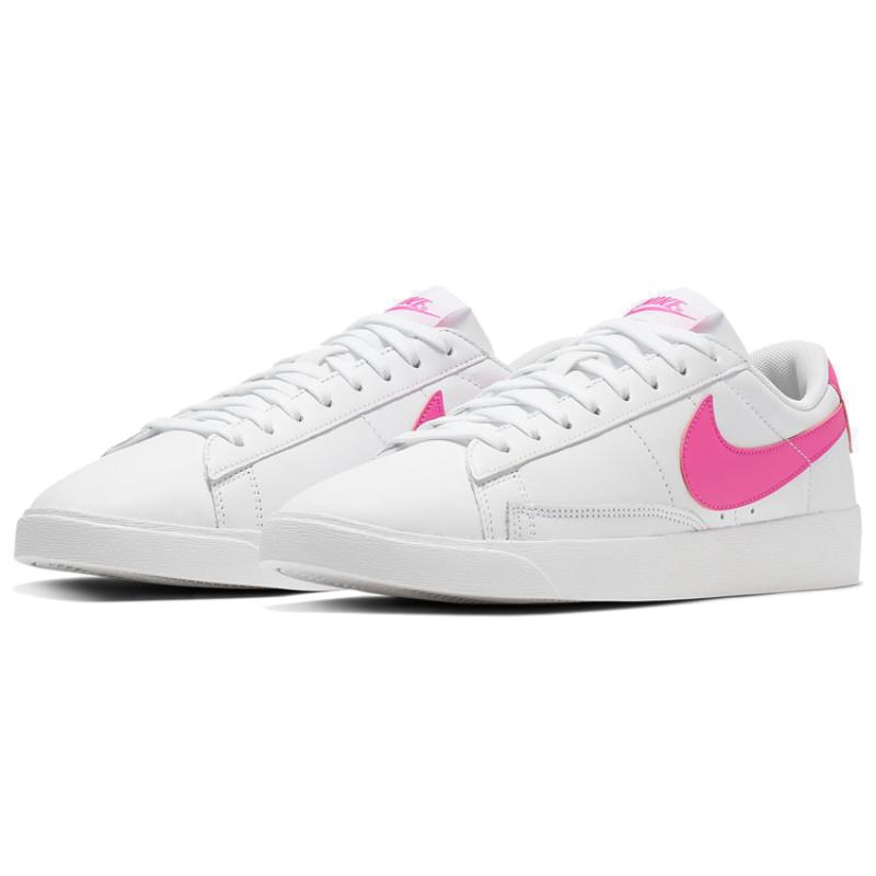 Nike Blazer Low LE Laser Fuchsia Women's Sneakers Skateboard Shoes Av9370-102