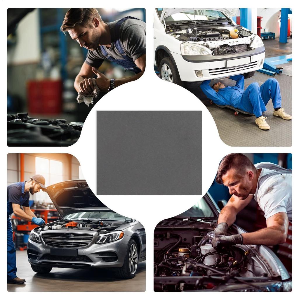 Gasket Paper 6 Piece Liquid Gasket Heat-Resistant Sheet 15 X 11.8 Inch For Automotive Car Motor Repair Lawn Mower Motorcycle