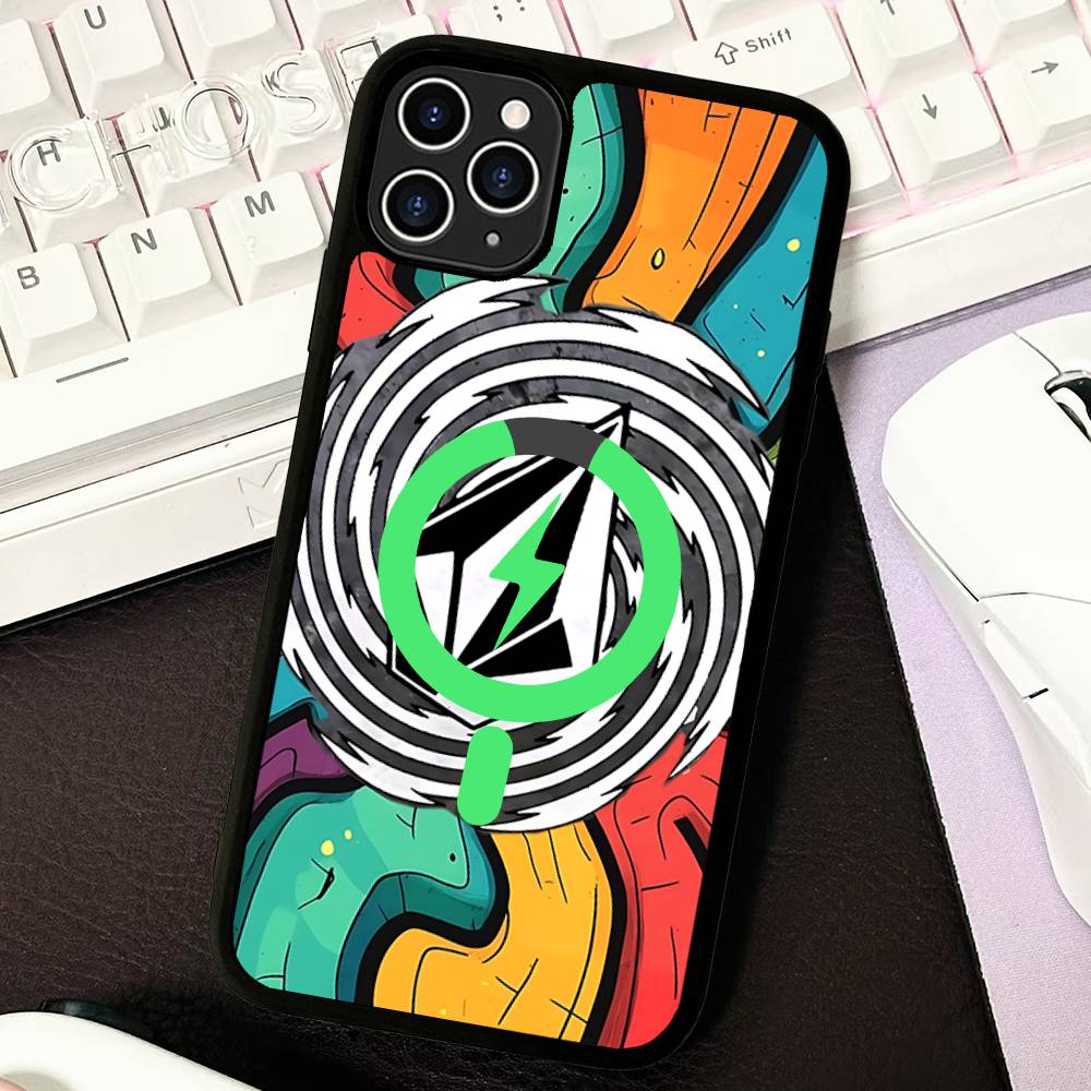 

V-Volcom LOGO Fashion For Magsafe Phone Case For IPhone 17 Air 16 15 14 13 12 11 Pro Max Plus Shockproof Cover iPhone 14