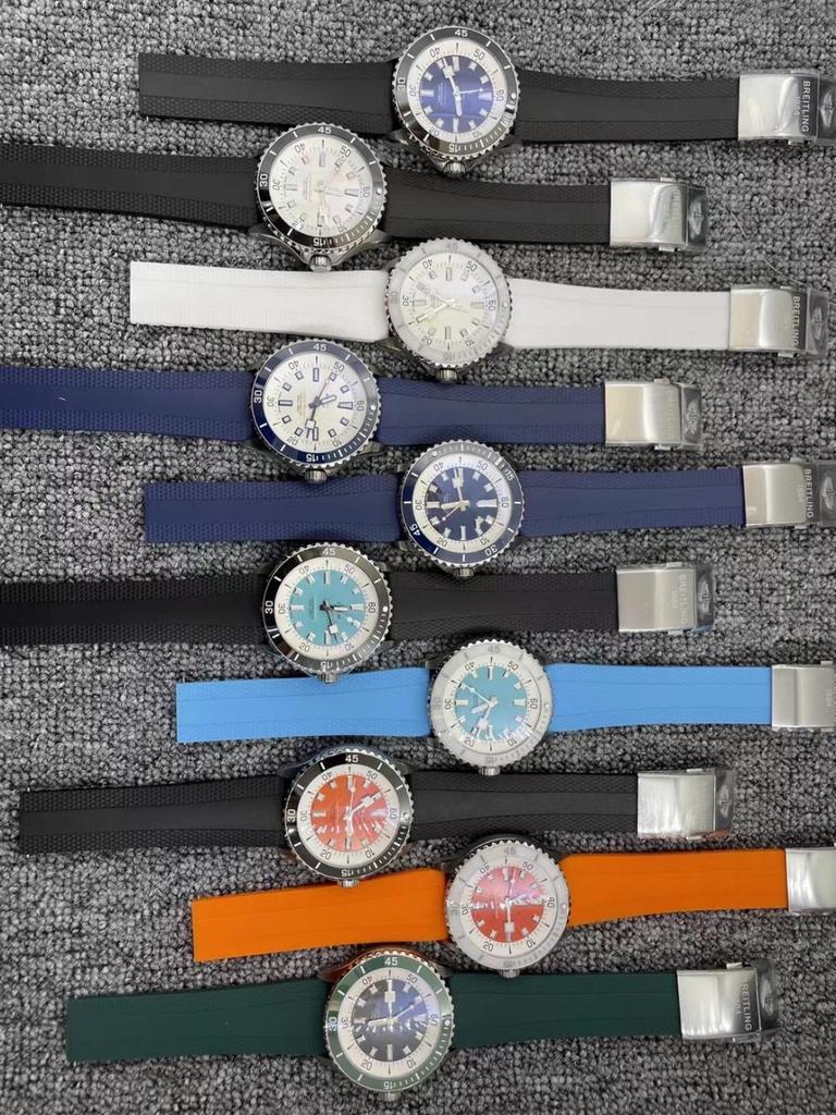 Bainilai BNL Super Ocean Ceramic Bezel Quartz Men's Watch with Calendar