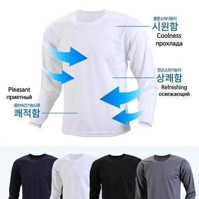 T Shirts for Women Long Sleeve Sweat-absorbing and Quick-drying Summer Cool Sports Tshirt Korea Fashion