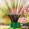 1Pc 360° Automatic Multi-Head Watering Sprinkler, Garden Irrigation Tool, Shower Head, Holiday Gift
