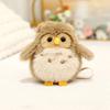 Parrot Crow Kingfisher Cute Bird Plush Toy Magnet Shoulder Play Home Decor Doll