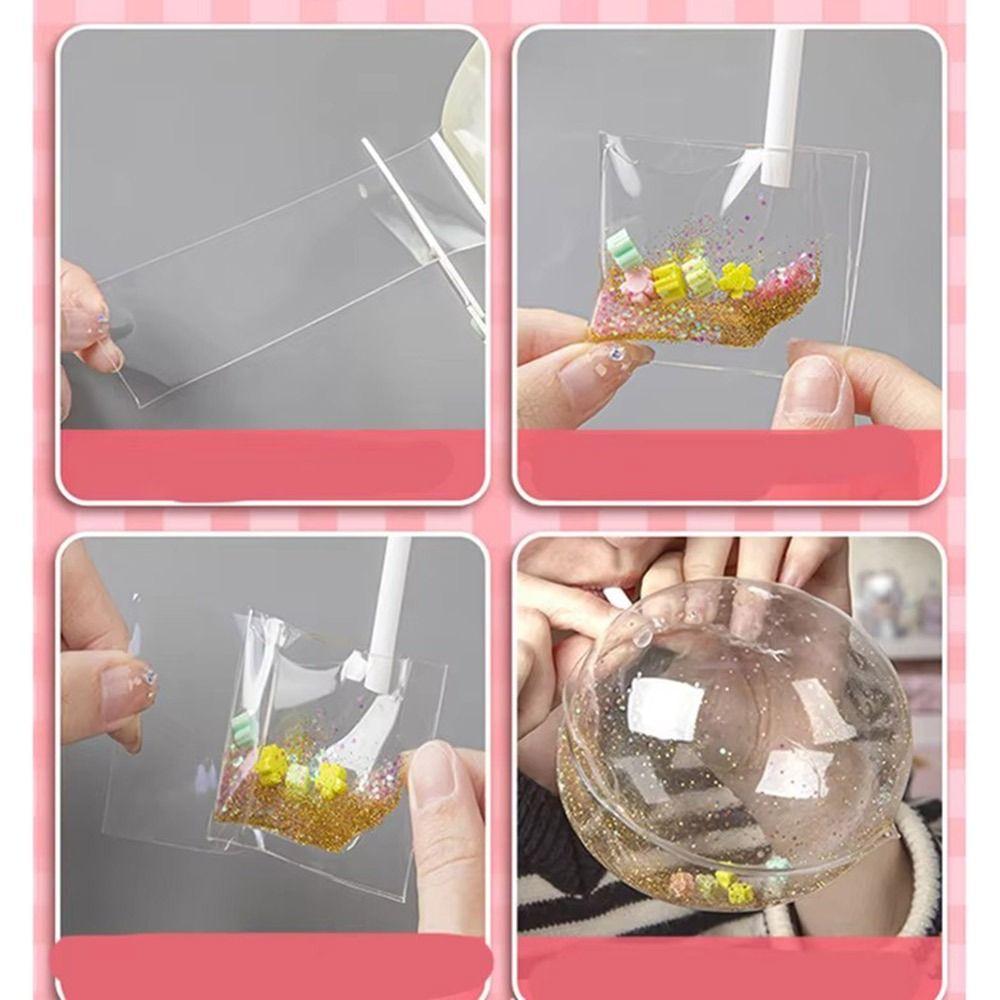 Nastro a Bolle Gonfiabili Adesivo Glitter Colorato Nastro Nano ad Alta Adesività Nastro a Bolle Nano