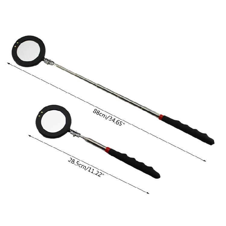 LED Telescoping Inspection Mirror Mirror Inspection Tool for Car Repair 360°