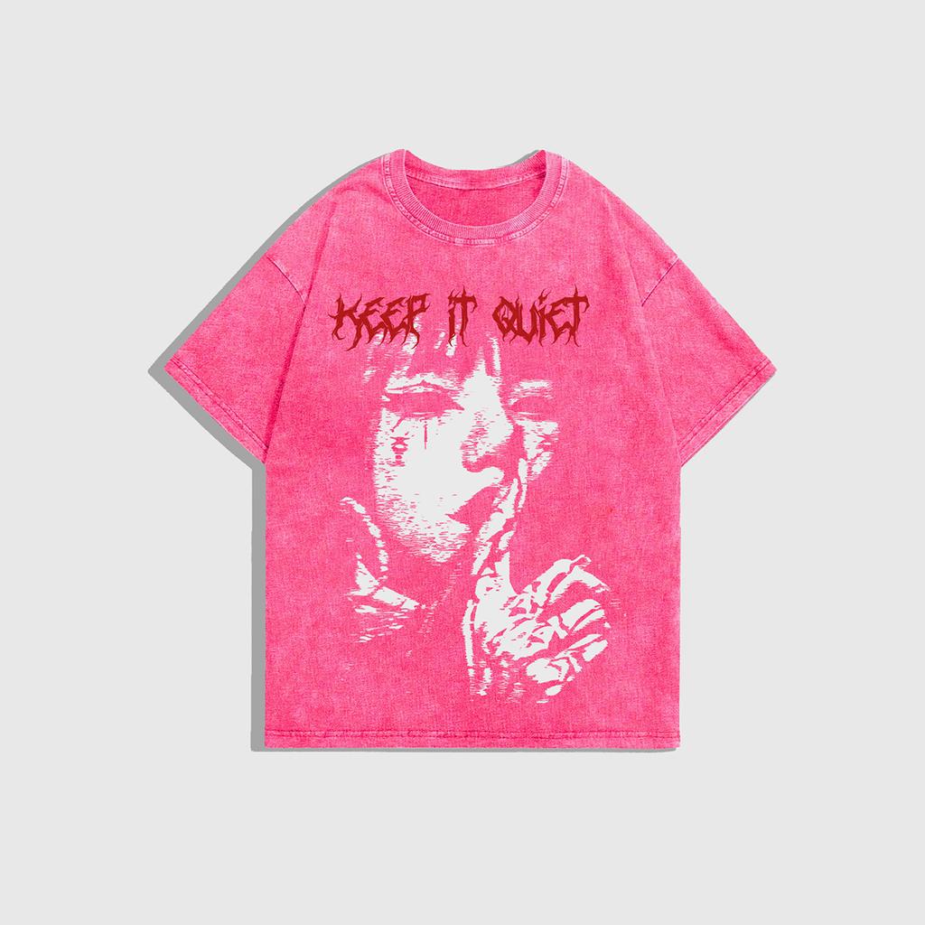 Pánské tričko s grafikou Krátký rukáv Vintage Trička Streetwear