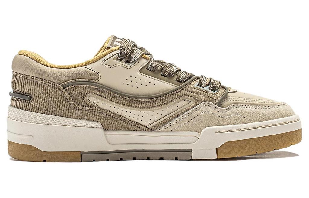 Li Ning 001 BTC Skateboard Shoes Men's Low Top Earth Tone AGCU031-1