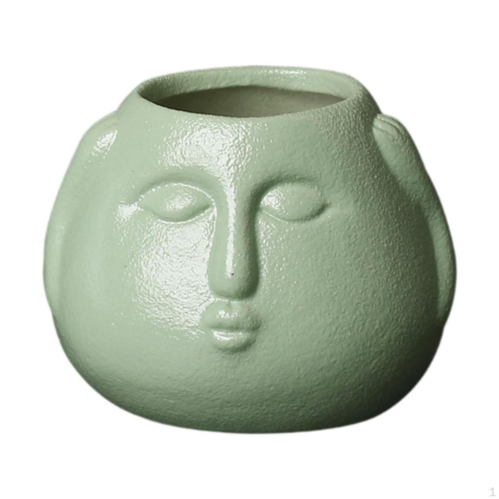 Cartoon Planter for Small Plants, Unique Flowerpot Garden Decor