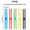 Outdoor Camping Tableware Storage H-shaped Silicone Strap Elastic Color Tie Cutlery Cross Strap Cutlery Packing Strap Camping