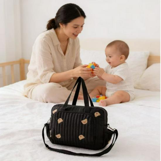 Trendige koreanische Ein-Schulter-Babytrage und Crossbody-Tasche für Mütter