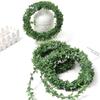 DIY Green Leaves Vine Wreath Material for Living Room Wall Decor, Birthday Scene Setup, Plastic Green Plants