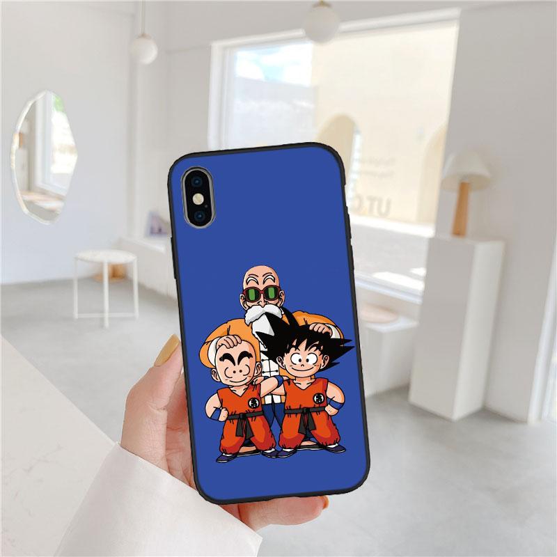 LO37 Dragon Ball Goku Soft Shell Phone Case for Redmi Note 10 11 12 Pro Max 10S 10C 10T 11A 11S 12S 12C