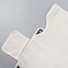 Double-layer Folding Chair Replacement Cover Anti-slip Thickened Beach Chair Pad with Backrest Chair Cushion