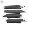 For Honda Civic 11th  ABS Carbon Fiber Texture 4pcs Car Interior Door Window Lift Control Side Panel Cover Protective Trim