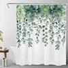 Rustic Floral Black Cat Shower Curtain with Hooks,Botanical Wildflower Butterfly Shower Curtain for Bathroom,Flower Plant Fabric