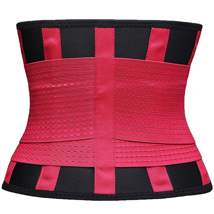 Custom LOGO Adjustable Womens Body Shaper Waist Trimmer Shapewear Corset Tummy Elastic Back Support Brace Slimming Waist Trainer