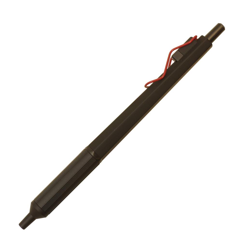 Mitsubishi Pencil Jetstream Edge Ballpoint Pen Easy to Write With SXN100338BK15 0.38mm Black/Red Oil-Based - -