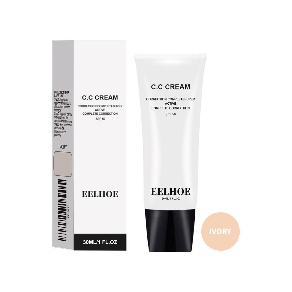 EELHOE Make-up-Blockcreme, feuchtigkeitsspendender Concealer, hellt den Teint auf, weiche Make-up-Block-Foundation