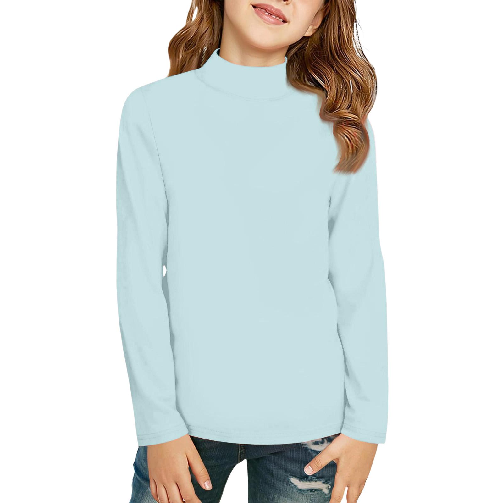 

Boy And Girls Color Long Sleeved T-shirt Round Neck Color T-shirt 130