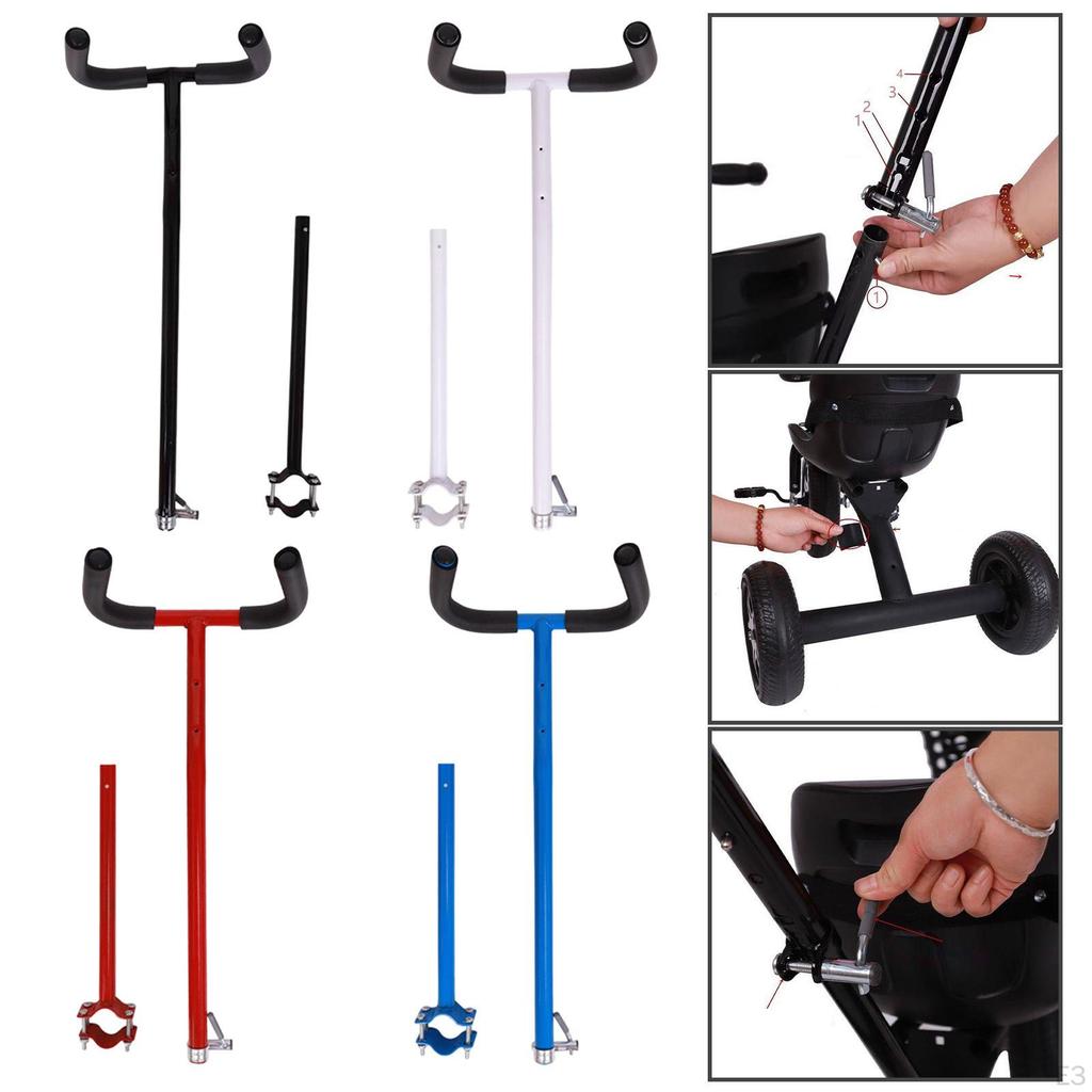 Push Rod Handlebars Extenders Accessories Extension Handle Replacement for Balance Bikes Kids