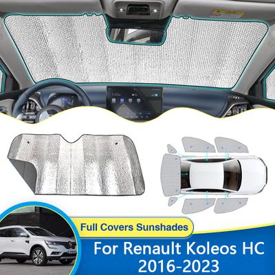 Fenster Visier Für Renault Koleos Samsung QM6 HC MK2 2016 ~ 2023 Sonnenschirme Schutz Windschutzscheibe Abdeckung Sonnenschutz Sunproof