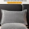Winter Milk Velvet Pillowcase Set (2-Pack, 48x74cm) - Coral Fleece Pillow Covers for Men