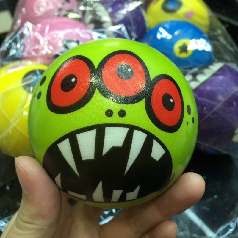 6Pcs Funny Face Squeeze Stress Ball Fidget Toys For Anxiety Adults Kids Novelty Gifts Cadeau Anniversaire Invit Enfants