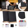 2Pcs Small Chalkboard Words Signs Decorative Chalk Board Multifunctional Message Food Labels