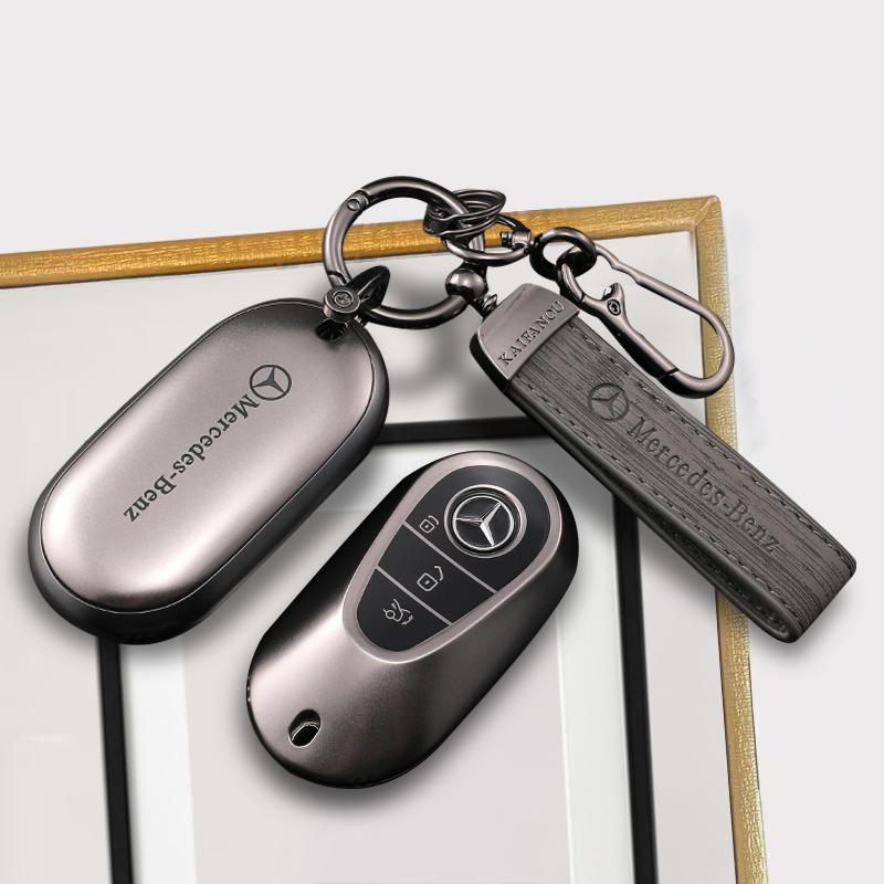 FGO2 2025 New New Car Flip Key Protector Case Cover TPU Key Case for Mercedes Benz AMG 2022 C S Class W206 W223 S350 C260 C300 S400 S