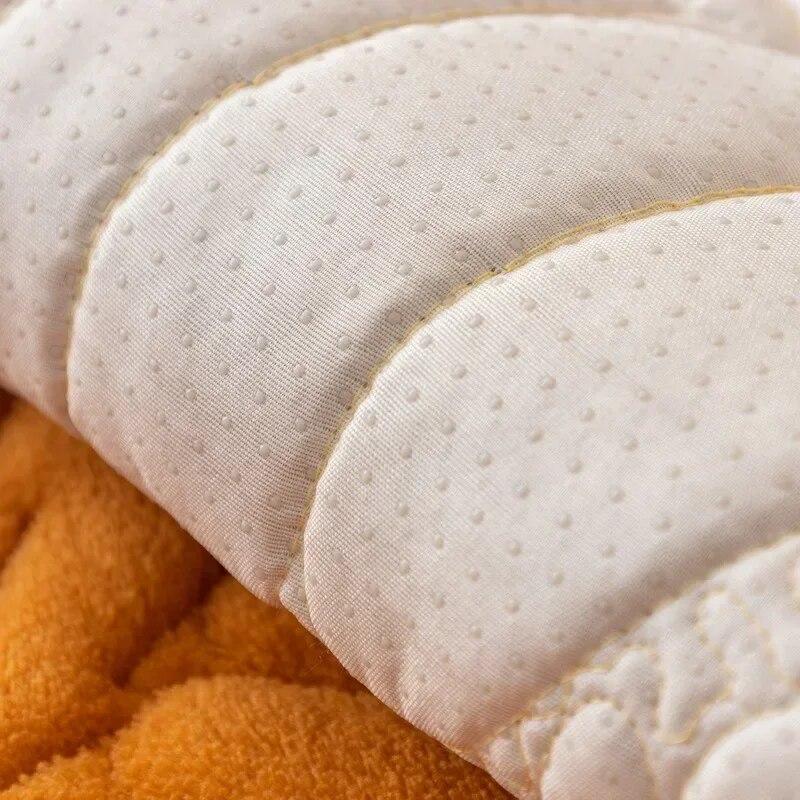 Thicken Short Plush Sofa Cover Living Room Leaves Jacquard Sofa Towel Anti-slip Solid Color Sofa Protector Slipcovers Removable