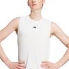 adidas SS25 Tank Top Women's White/Black KC1808