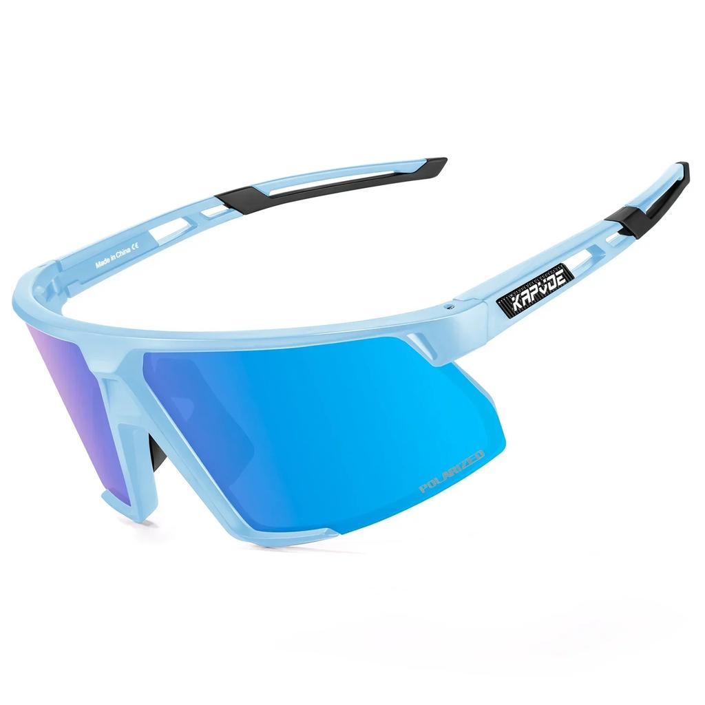 Kapvoe Cycling Polarized Sunglasses for Men Women Luxury Glasses Driving Cycling Golf Bike Glasses Fashion Shades Hiking Eyewear