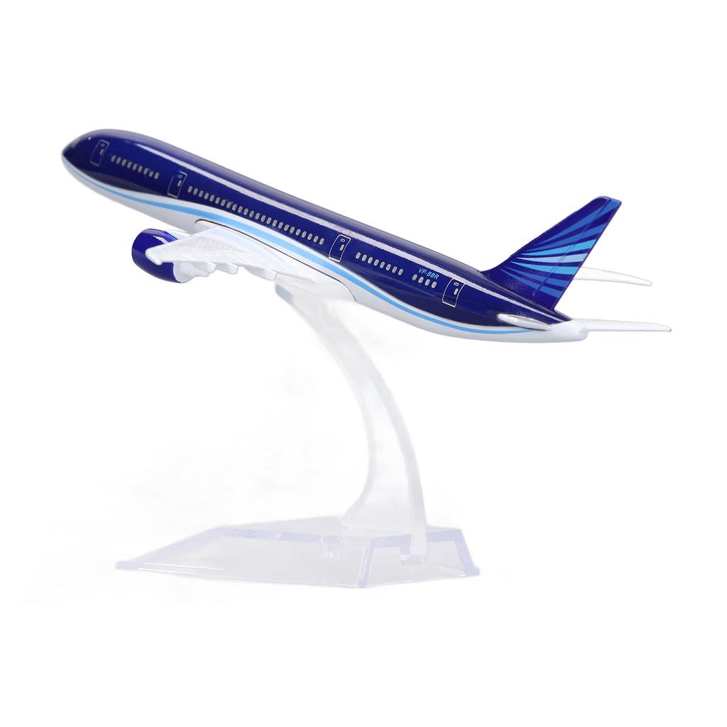 1:400 Model Avion de Linie 787 Turnat sub Presiune Aliaj Model Avion de Pasageri Simulat cu Stand Decor Acasă