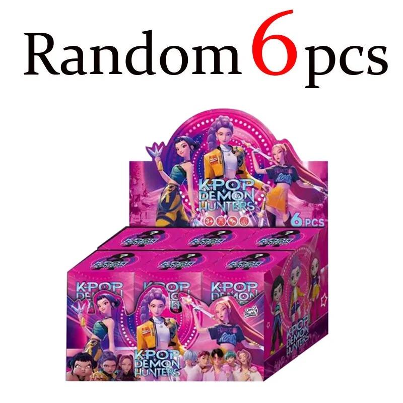 Anime KPop Devil Hunter Doll, Vinyl Toy Rumi Mila Zoe Character Vinyl Mask Blind Box Decoration Toy Christmas Gift