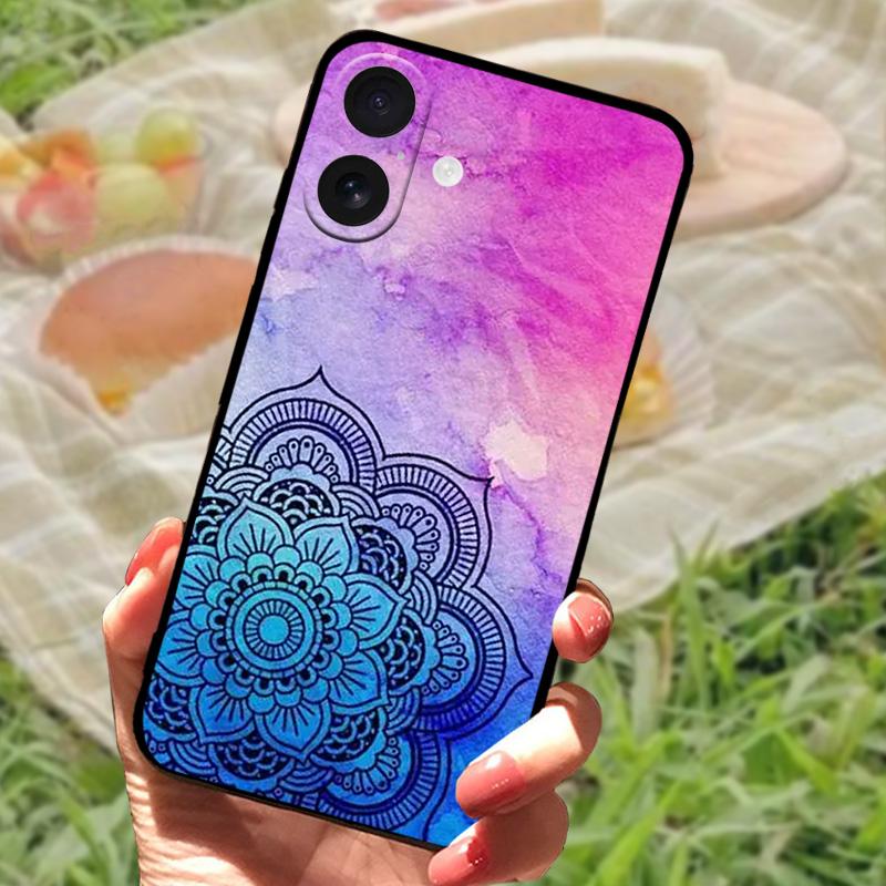 For Apple iPhone 16 Plus Cover iPhone16 Full Protective Silicone Phone Coque For iPhone 16 Pro Max Soft TPU Shockproof  Fundas