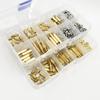 Male Female Hex Brass Standoff Spacer Kit M2M2.5 M3 M4 Brass Round Standoff with 304 Screw and Hex Nut pcb motherboard standoff