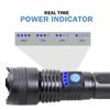 USB 300 Minute Chargeable Flashlight Strong Light 3 Modes Hand Lamp 18650 Battery Torch Waterproof Camping Hiking Night Patrol